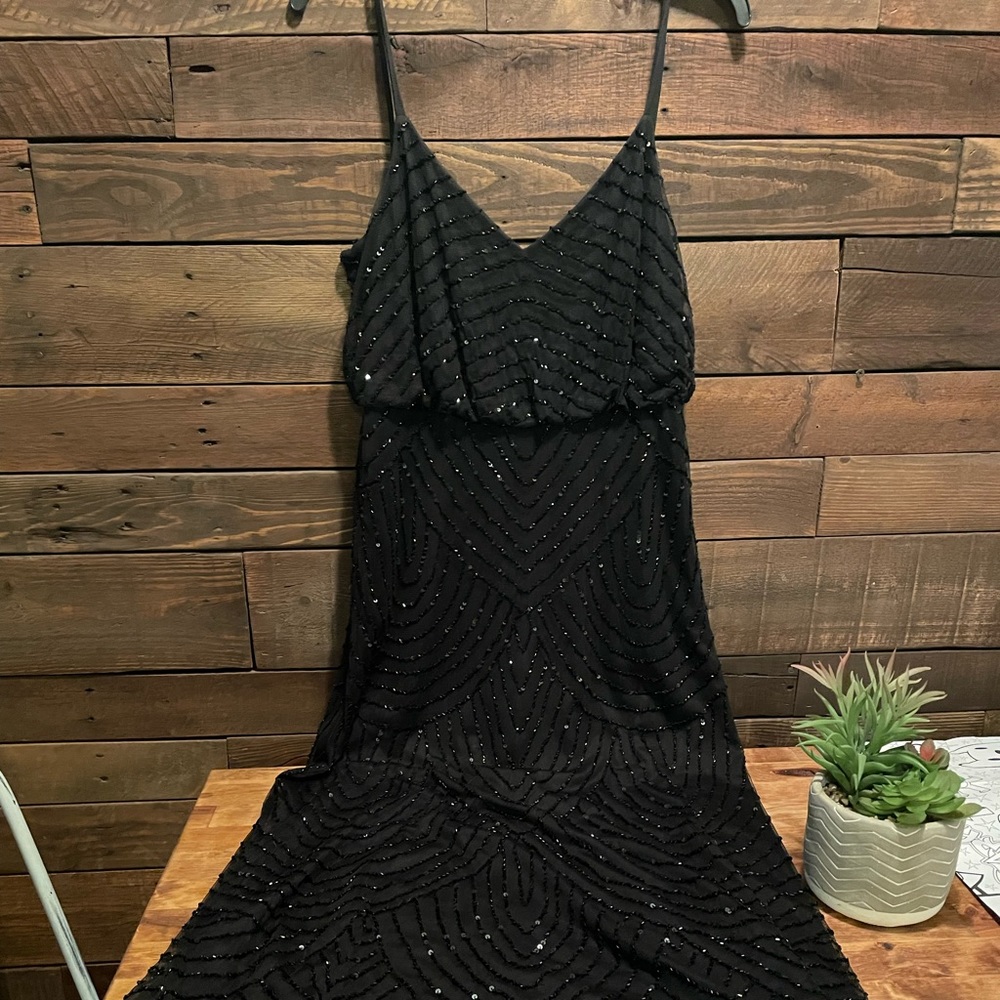 Adrianna Papell Sequin Dress